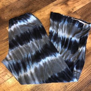 Tie dye lounge style pants